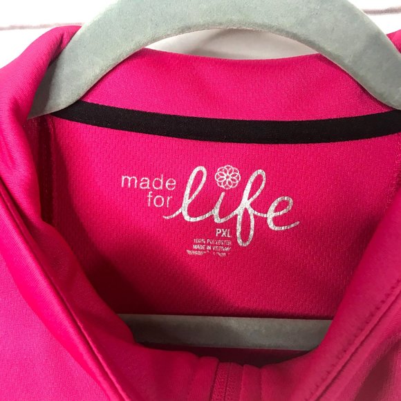 Made for Life Light Weight Athletic Jacket Size Petite XL - Picture 5 of 7